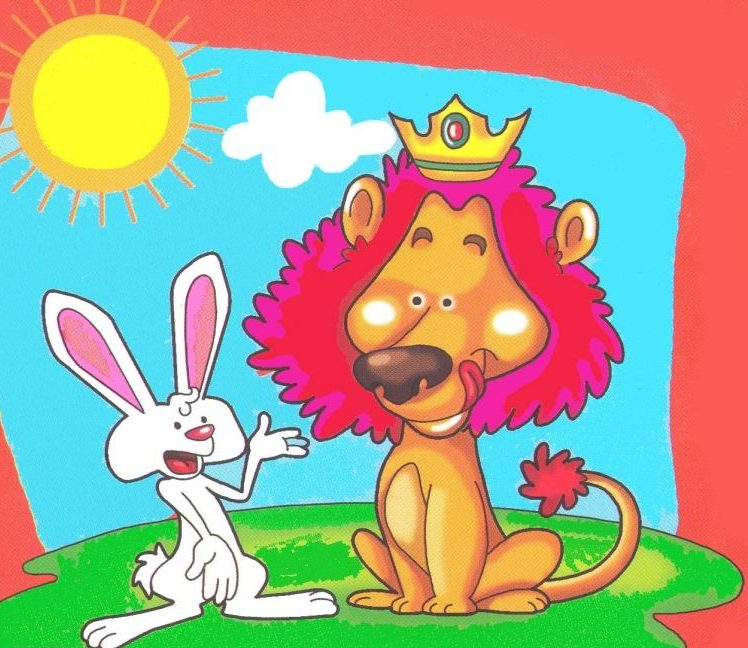 داستان کودکانه خرگوش و شیر