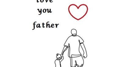 متن انگلیسی درمورد پدر