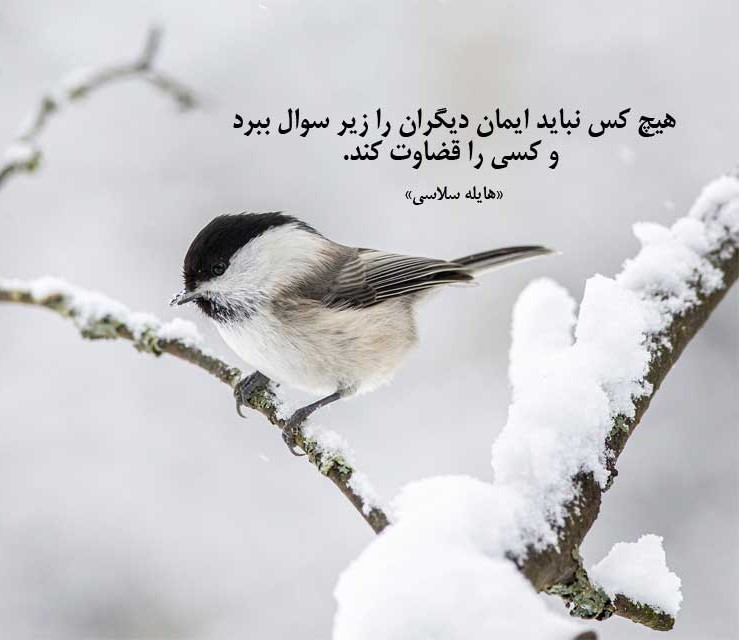 عکس نوشته درباره قضاوت کردن