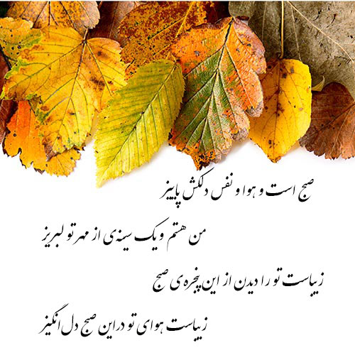 عکس نوشته پاییزی