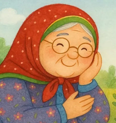 خدا در لبخند مادربزرگ
