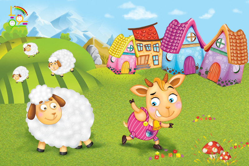 قصه تربیتی بزغاله خجالتی