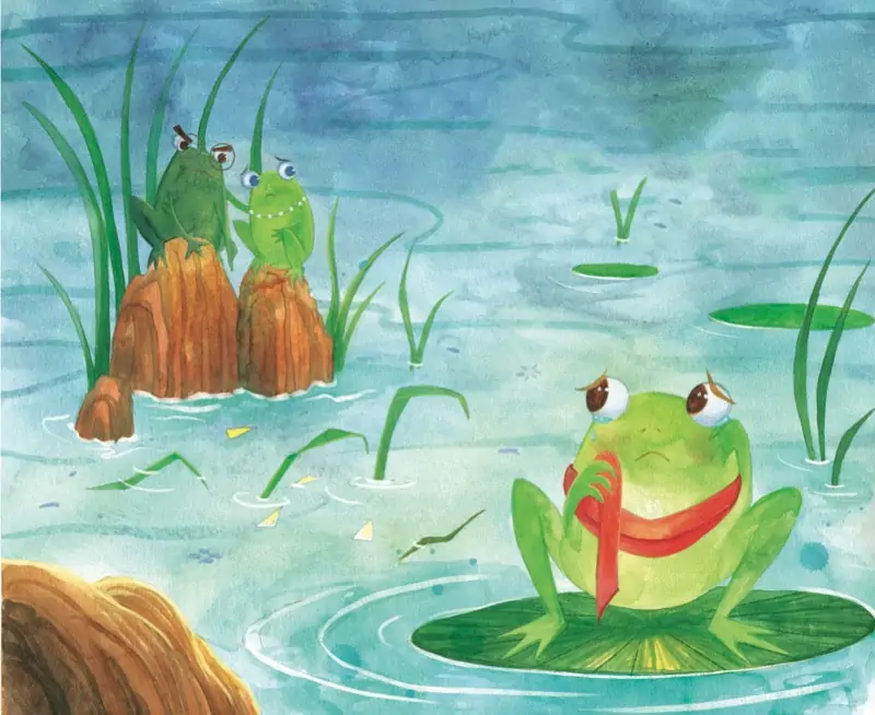 قورباغه‌ها و برکه‌ی گل‌آلود