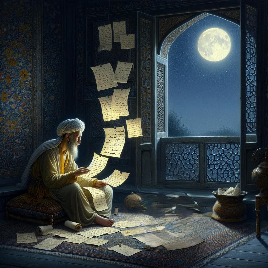 مجموعه شعرهای زیبای سوزنی سمرقندی (رباعیات، قطعات، غزلیات و مثنوی)