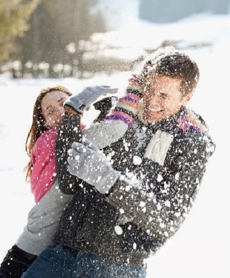 متن عاشقانه برف دونفره ❤️ | جمله‌های کوتاه عاشقانه برفی برای استوری